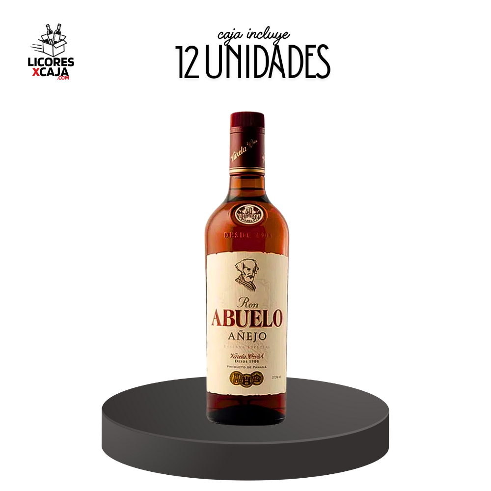 ABUELO 7 AÑOS 750ML - 12 UND