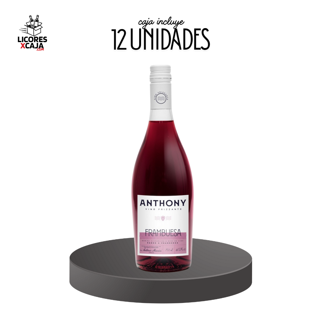 ANTHONY FRAMBUESA 750ML - 12 UND