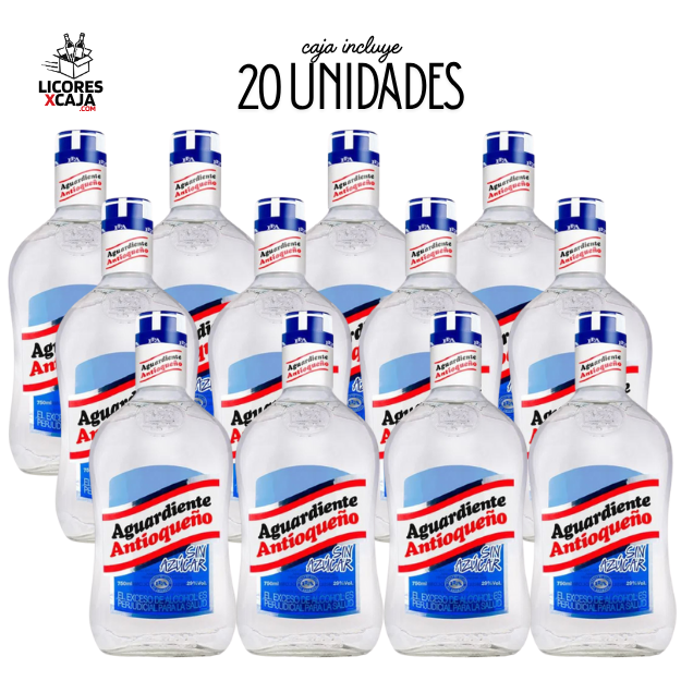 ANTIOQUENO 750ML -20 UND