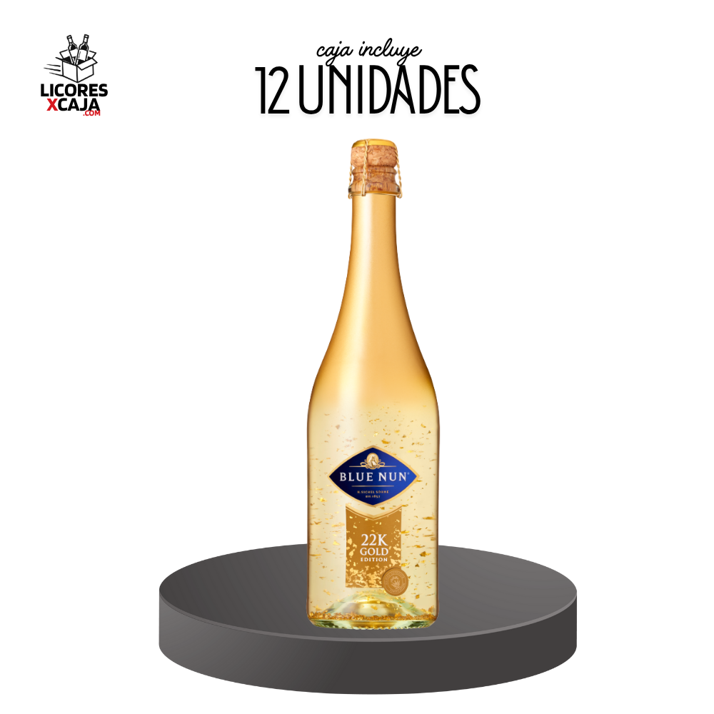 BLUE NUN 24K GOLD 750ML - 12 UND