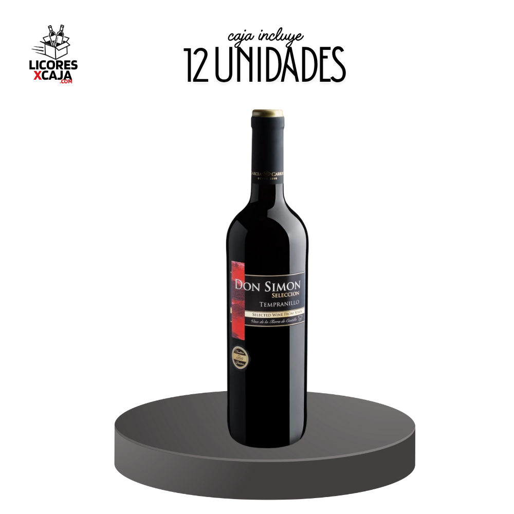 DON SIMON TEMPRANILLO 750ML - 12 UND