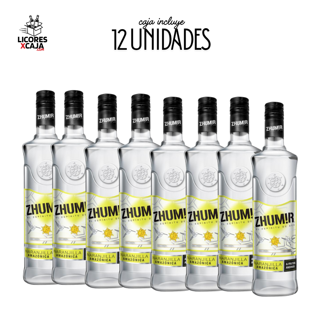 ZHUMIR NARANJILLA 750ML - 12 UND