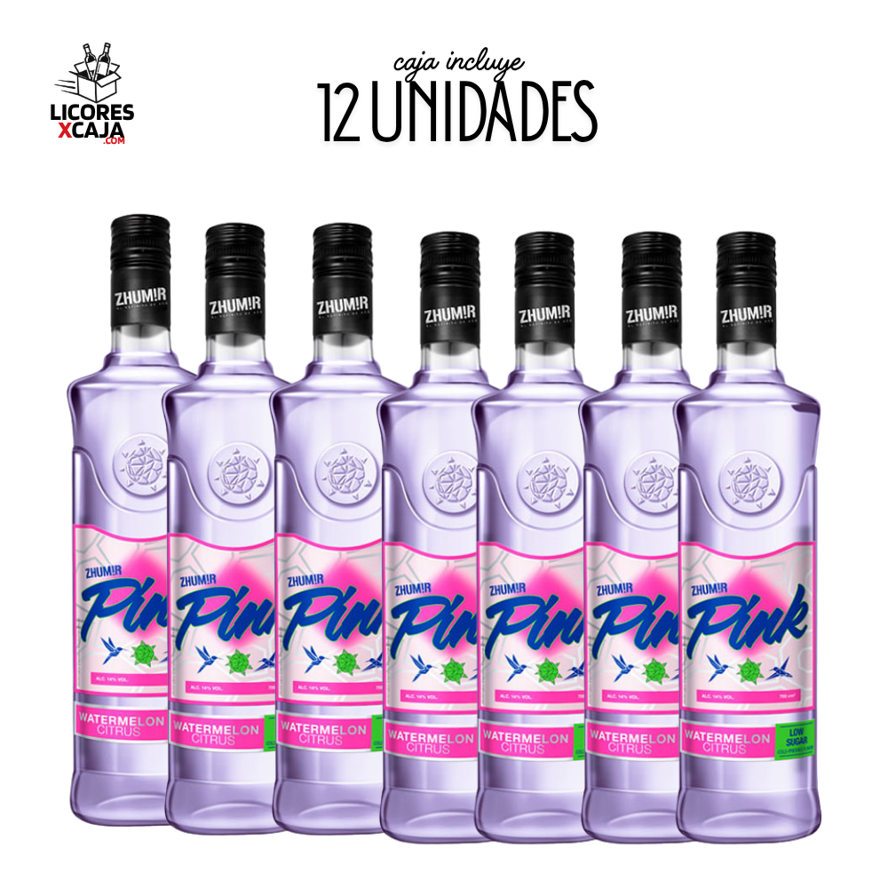 ZHUMIR PINK 750ML - 12 UND